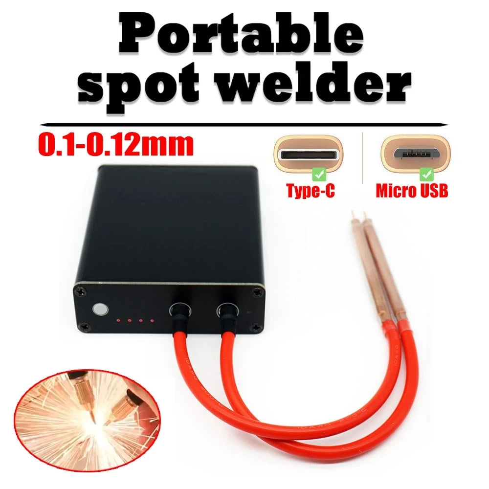 Custom Portable Adjustable Mini Spot Welding Machine for 18650 Battery Spot Welding Machine Spot Welding Tool Kit Welder Manufacturer