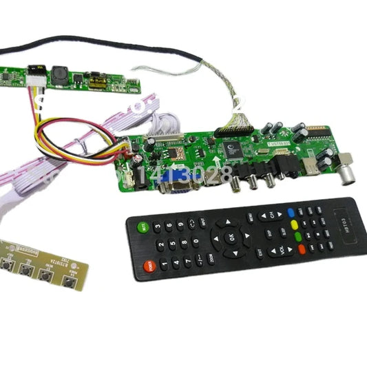 Custom TV+HD+VGA+AV+USB+AUDIO LCD driver board + B101UAN02.1 1920*1080+LVDS cable +LED driver board +OSD keypad raspberry pi zero wh Manufacturer