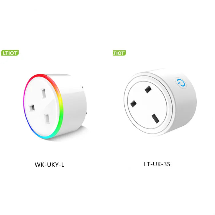 Custom Lonten Smart Socket Wireless Power Plug WiFi Socket UK Plug Timing Voice Control with Amazon Alexa Google Home APP Control Manufacturer