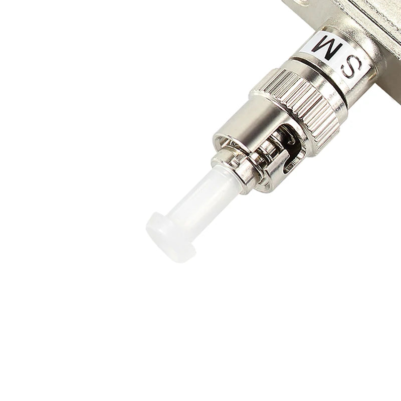 Custom 5PCS ST-SC adapter Connecter ST to SC flange adapter ST-SC Square metal Fiber Optic Adapter Fiber Optic coupler Manufacturer