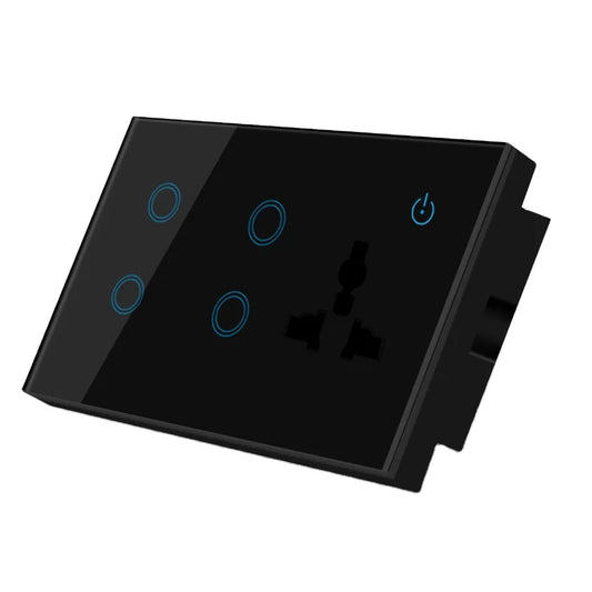 Custom Lonten TUYA with Alexa UM Type Wifi Socket Plug Universal Wifi Smart Socket Manufacturer