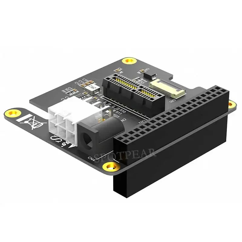 Raspberry Pi 5 PCIe Slot Expansion Board FFC Connector to Standard PCIe x1