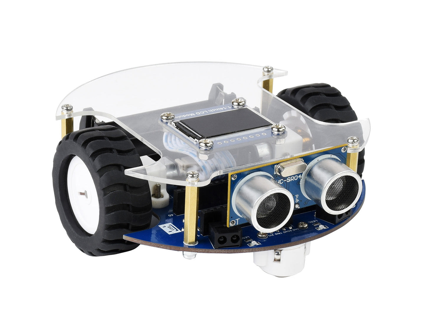 PicoGo Mobile Robot Kit Based on Raspberry Pi Pico IR obstacle avoidance,auto line following IR remote control Custom PCB PCBA customize