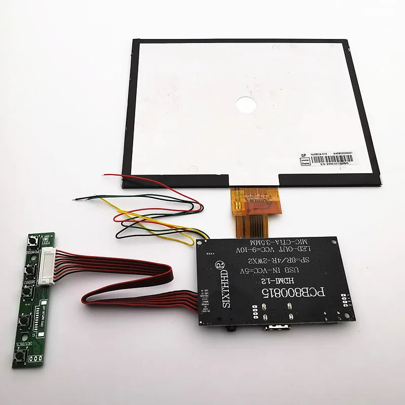 Custom 8 Monitor capacitive touch display module 1024X768 for Linux/android /win7 8 Raspberry Pi 3 plug and play LCD screen DIY kits Manufacturer