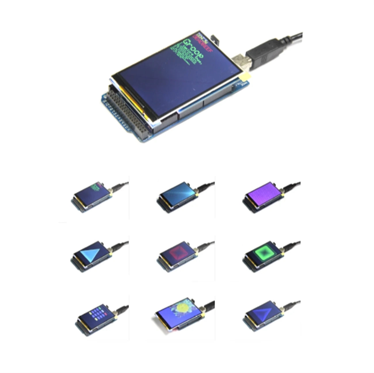 Custom 3.5 Inch 480X320 Tft Lcd Touch Screen Module ILI9486 Lcd Display Voor Arduin0 MEGA2560 Board Met/zonder Touch Panel Manufacturer