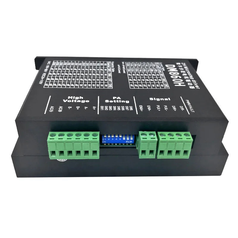 Custom DM860H stepper motor driver for 57 86 micro step motor brush less DC motor shell stepper motor Nema23 34 Manufacturer