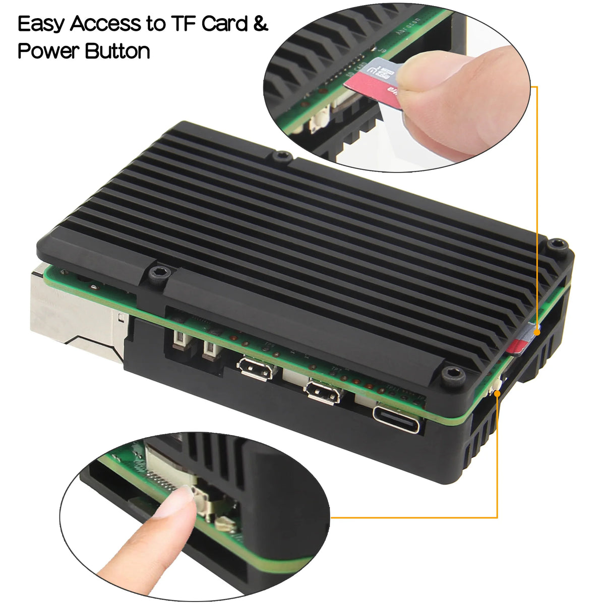 Custom  Raspberry Pi 5 Case  | Passive Cooling| Aluminum Alloy or Shell Enclosure for Pi 5