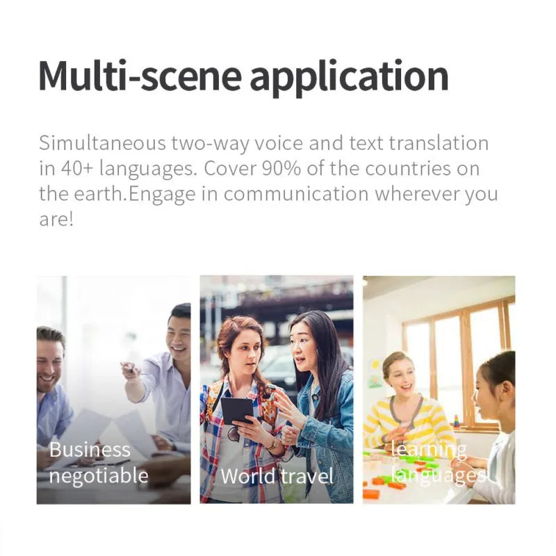 Custom Portable P2 Voice Translator Pen Instant Real Time 40 Languages AI Intelligent Business Signature Pen Smart Translation Stick Manufacturer