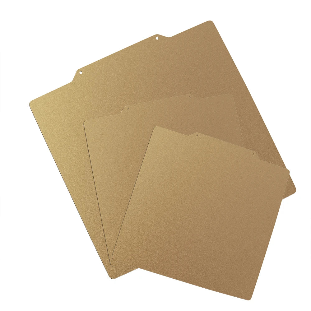 Custom Double Sided PEI Spring Steel Sheet (Textured) With Magnetic Base 255/305/355mm For 3D Printer Parts Hot Heat Bed Manufacturer