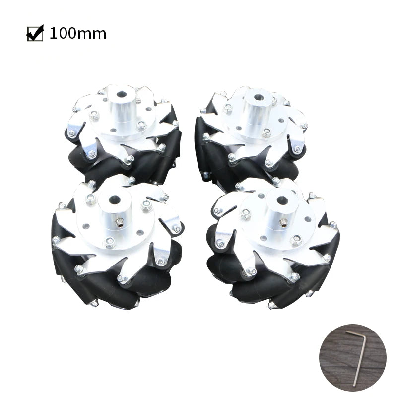 Custom PCBA omni wheel 4ps 60mm A set of 4 Mecanum wheels 60mm Manufacturer