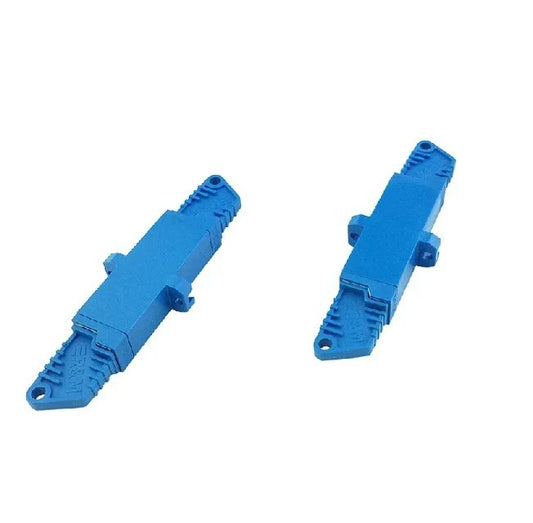 Custom 10PCS E2000 UPC Singlemode simplex E2000 Fiber Adapter E2000/UPC FiberE2000 Optical fiber coupler flange E2000 UPC connector Manufacturer