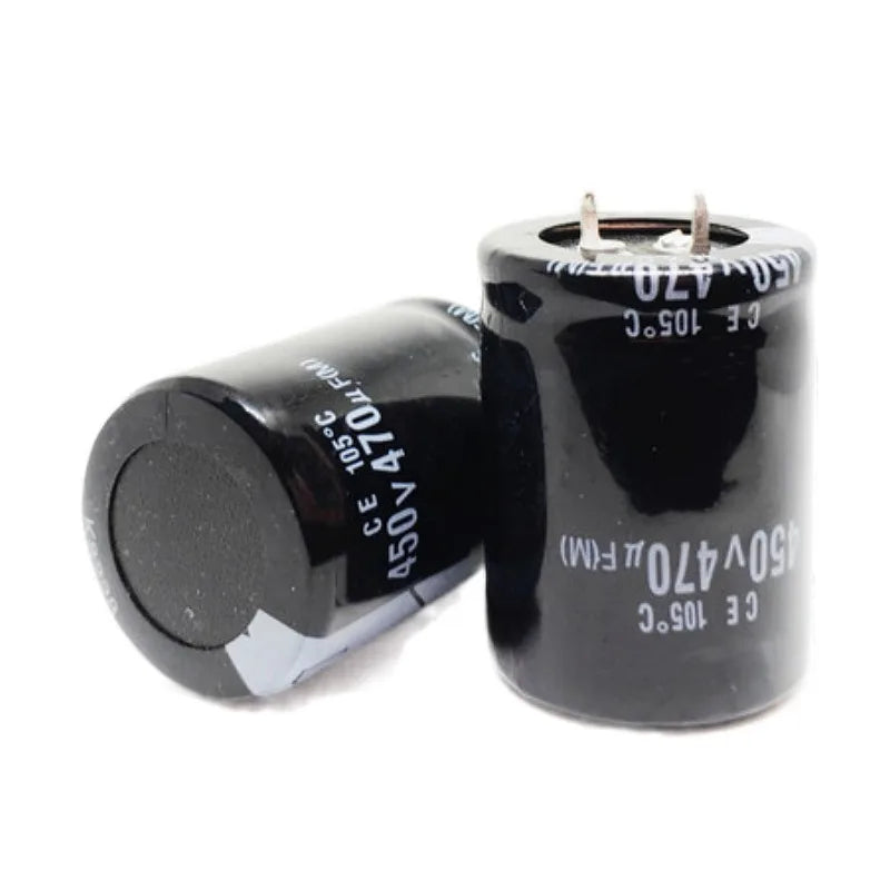 Custom 2pcs-5pcs 450V470UF High quality aluminum electrolytic capacitor 470UF 450V 30x45 30x50 35x40 35x45 35x50MM Manufacturer