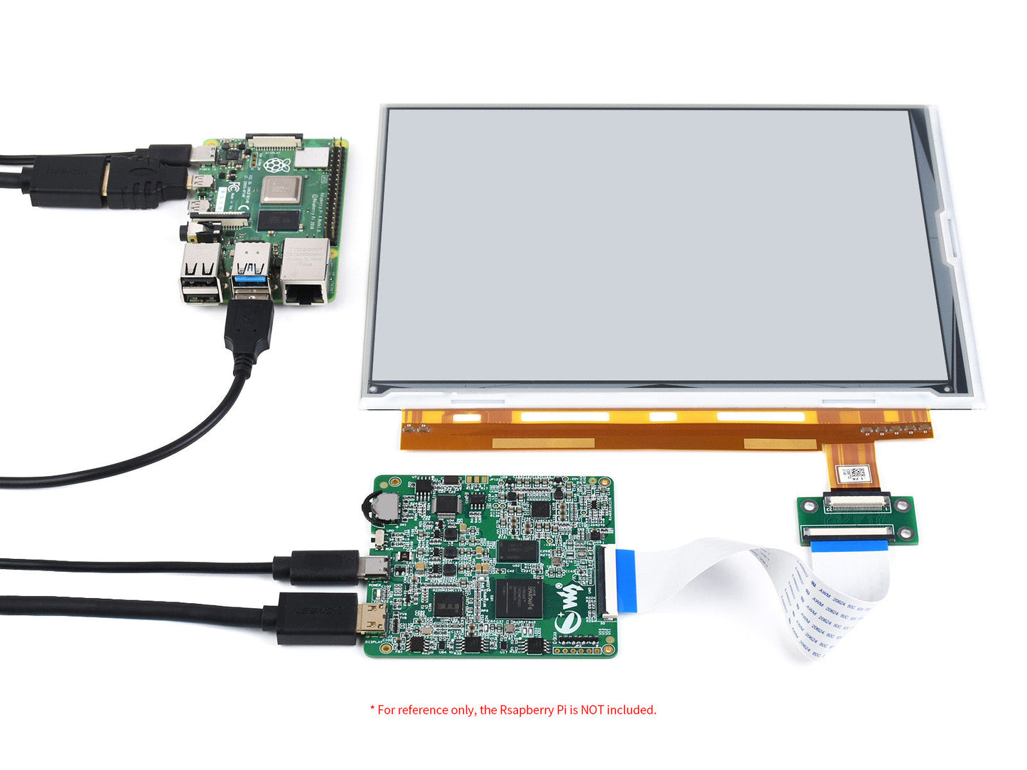 9.7inch EPaper EInk Display Display Interface 15Hz Refresh Rate 1200X825 Pixels Supports Raspberry Pi/PC Custom PCB pcba sample