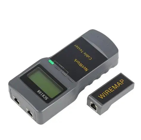 Custom SC8108 Portable LCD Network Tester Meter&LAN Phone Cable Tester & Meter With LCD Display RJ45 networks tester Manufacturer