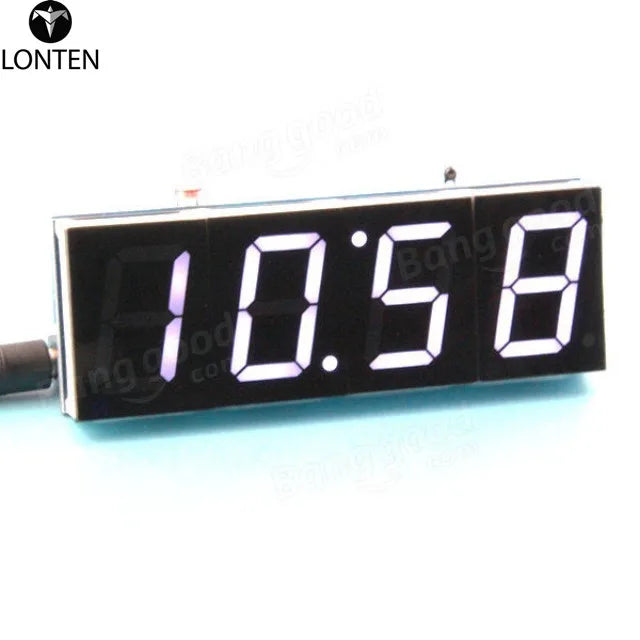 Custom Lonten DIY Digital Clock Kit Light Control Industrial Control 1 Inch LED Electronic Kit 5 Colors in stock Manufacturer