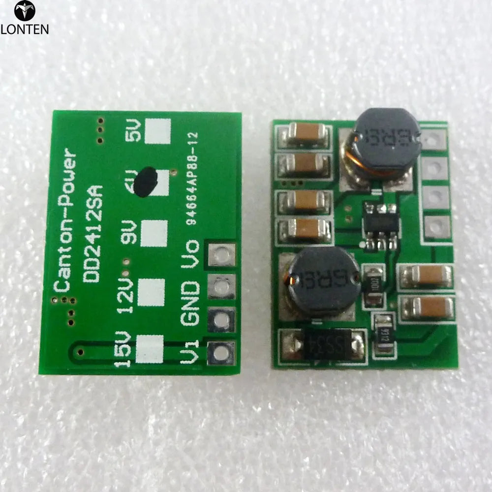 Custom 2412SA_5V 2-24V to 5V DC-DC Boost-Buck Step-up & Step-down Converter Power Supply for Cell phone charger Manufacturer