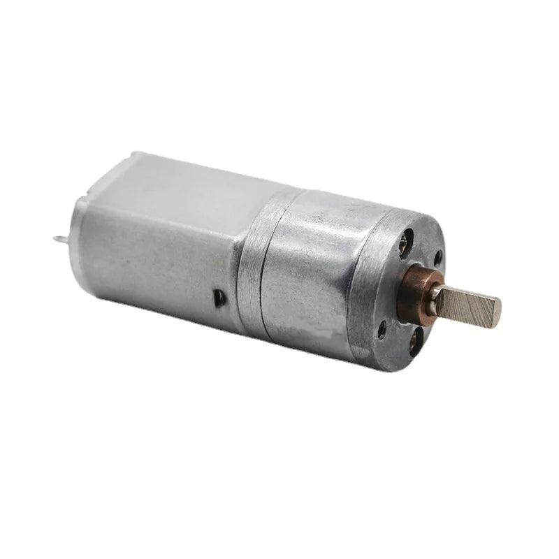 Custom Micro 130 Full Metal Gearbox Gear Reducer Motor DC 6V-12V 26RPM Slow Speed Large Torque D-shaft Manufacturer