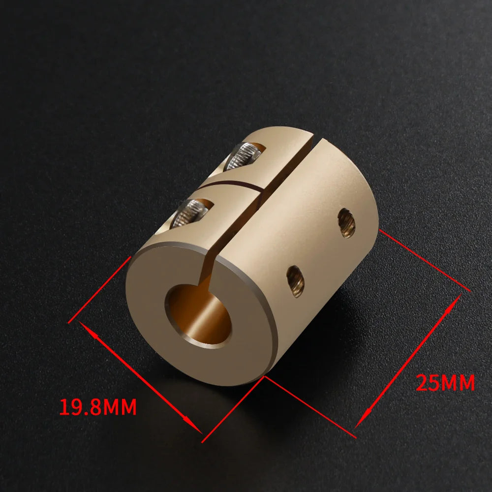 Custom 3D Printer T8 Lead screw rigid shaft coupler clamp stepper servo motor coupling D20L25 5x8x25mm for Ender 3 Ender 5 Blu-3 Manufacturer