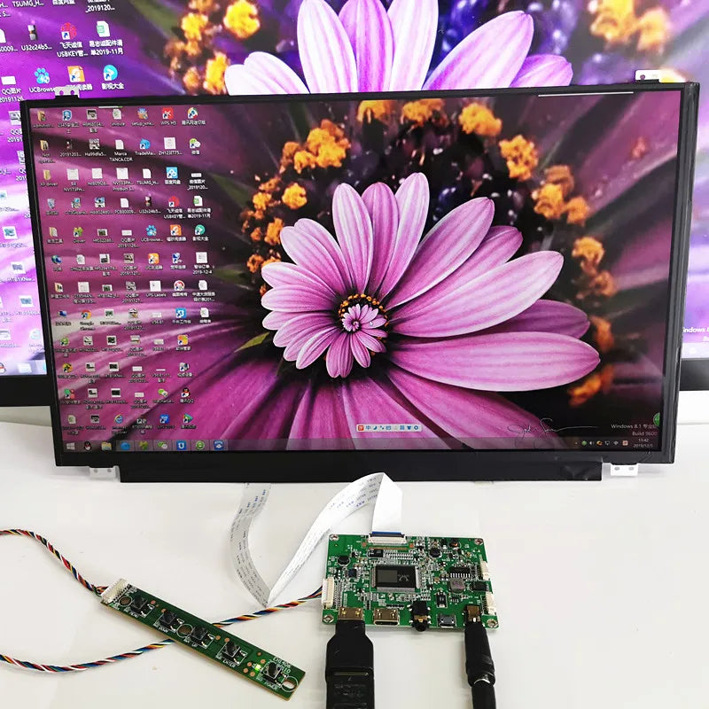 Custom 15.6 inch LCD display capacitive touch module kit 1920x1080 IPS 2mini HD LCD Module Car Raspberry Pi 3 Game XBox PS4 Monitor Manufacturer