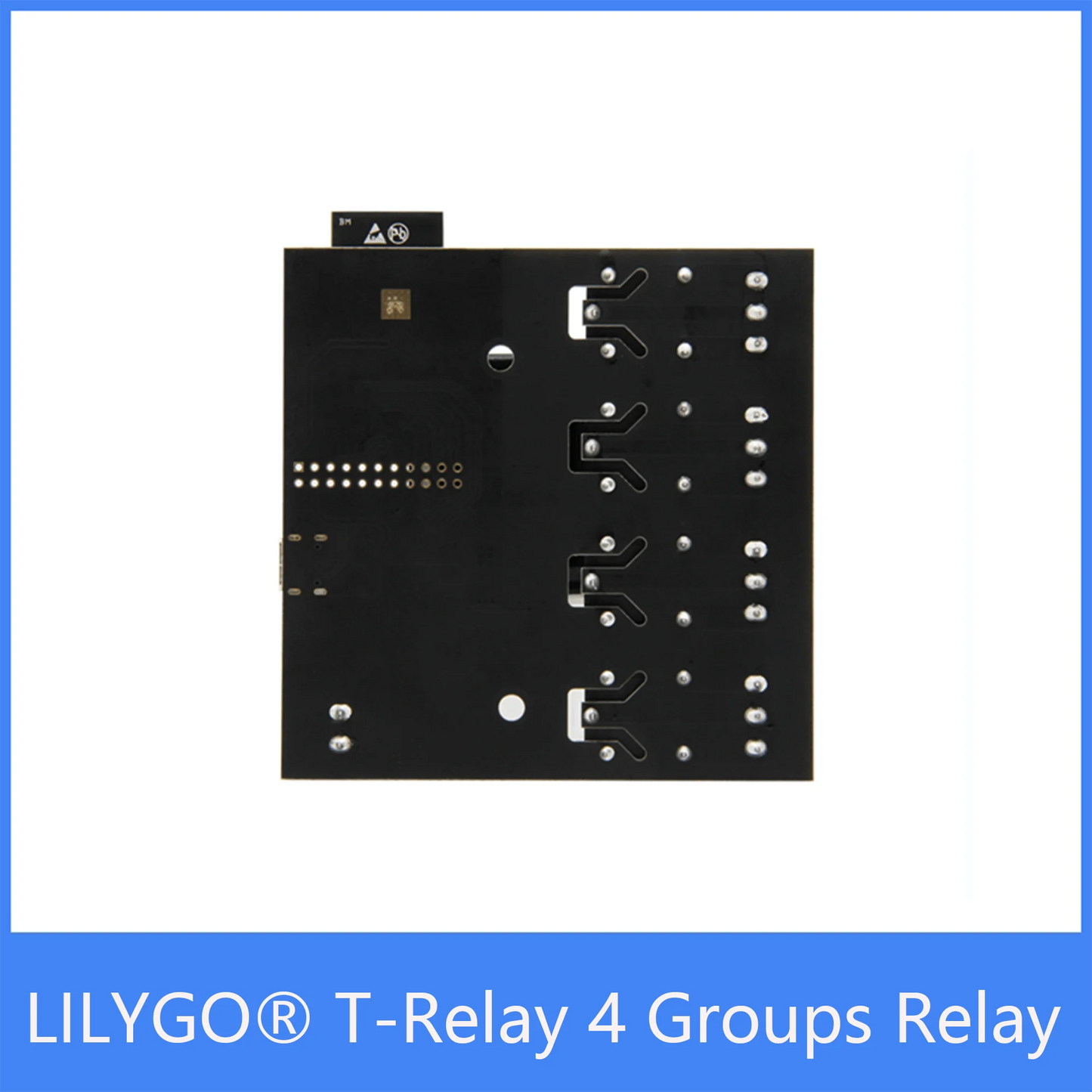 Custom TTGO T-Relay ESP32 Chip DC 5V 4 Groups Relay 4MB Flash IoT Relay support WiFi BT Manufacturer