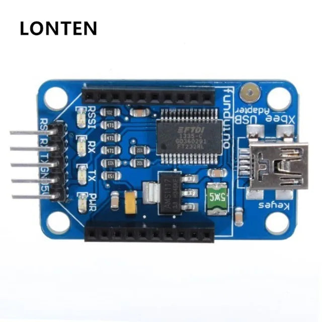Custom Lonten USB To Serial Port Adapter For XBee wireless Bee DIY Manufacturer