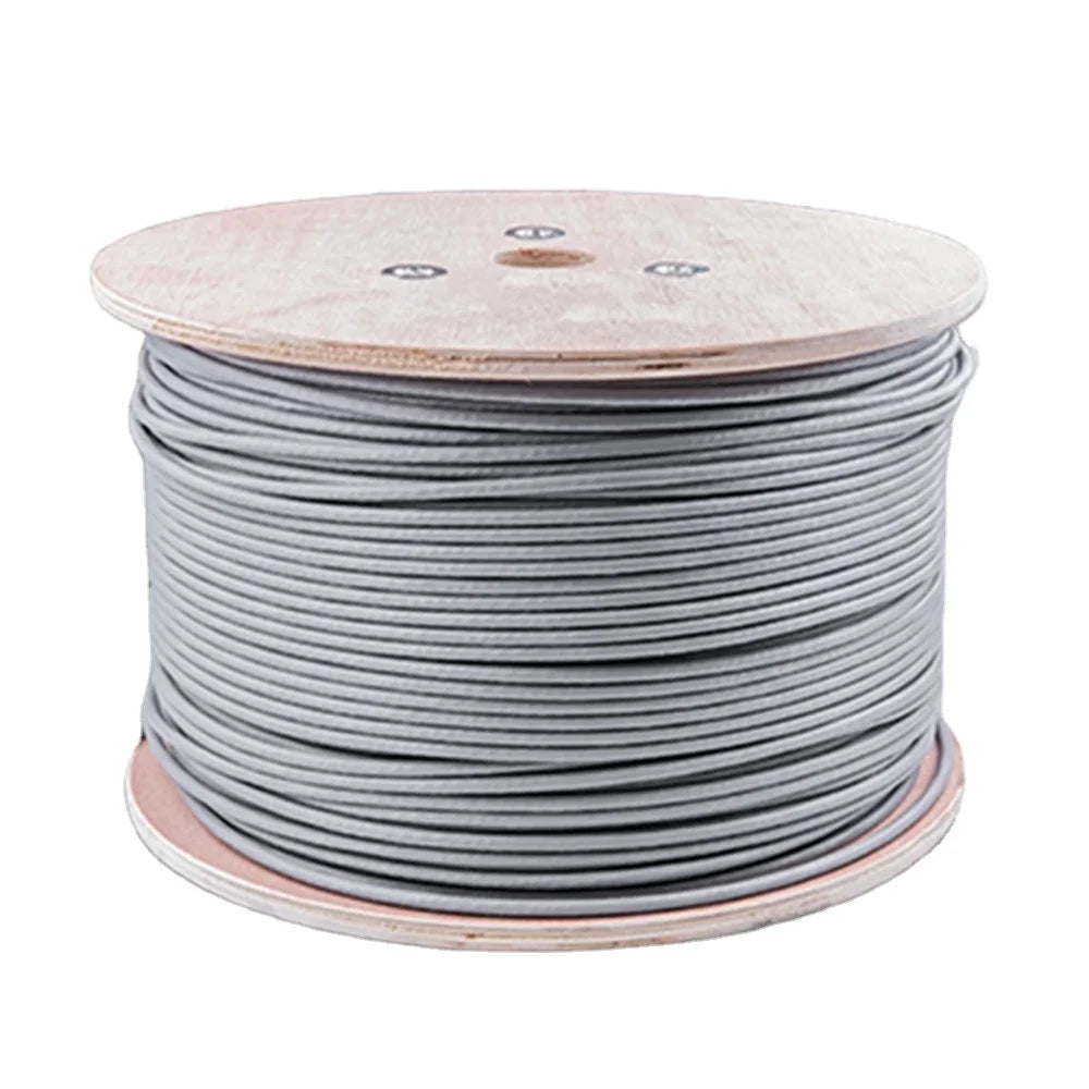 Custom 10M RJ45 Cat6A network cable 10G SFTP Double Shielded Multi-Strand Wire Twisted Pair CAT 6A R J45 Patch Cord ethernet lan Cables Manufacturer