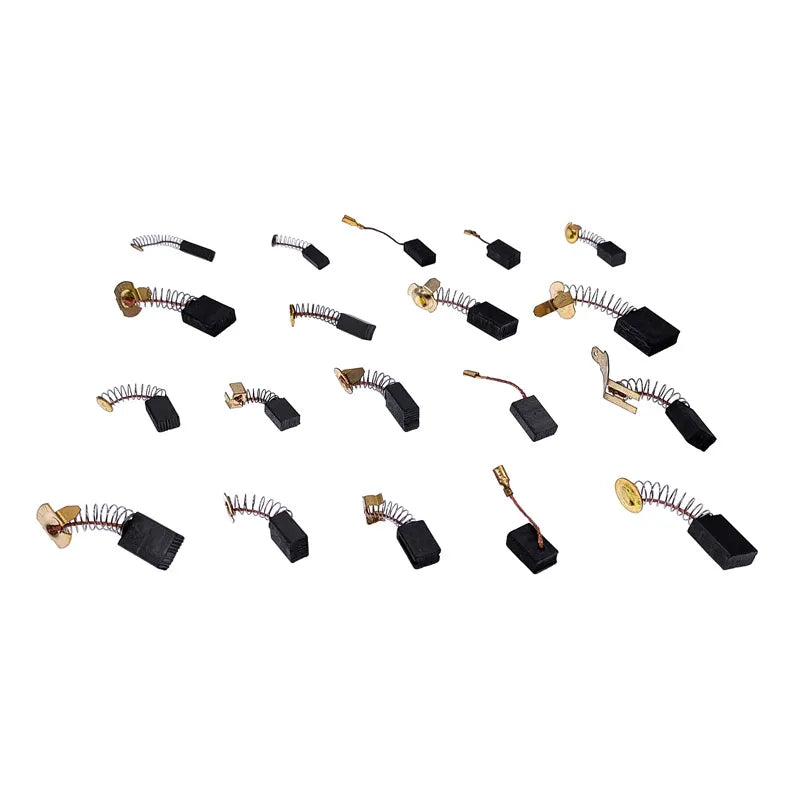 Custom 2pcs Carbon brush drill electric grinder replacement carbon brush graphite copper spare parts for electric motors graphite brush Manufacturer