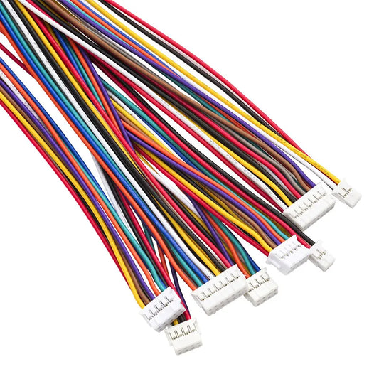 Custom 5pcs PHD 2.0mm Double Row Terminal Wire Connecting Wire 2*2P-10p Single and Double Head Electronic Cable 1007-26awg Manufacturer