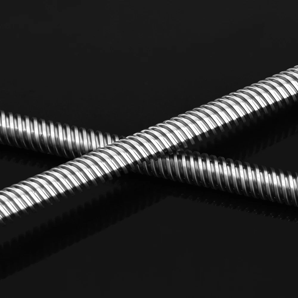 Custom 3D Printer T8 screw 8mm Lead Screw 300mm 350mm 400mm 500mm with Brass Nut 4 Start Z Axis Linear Rail Shaft Accessories Manufacturer