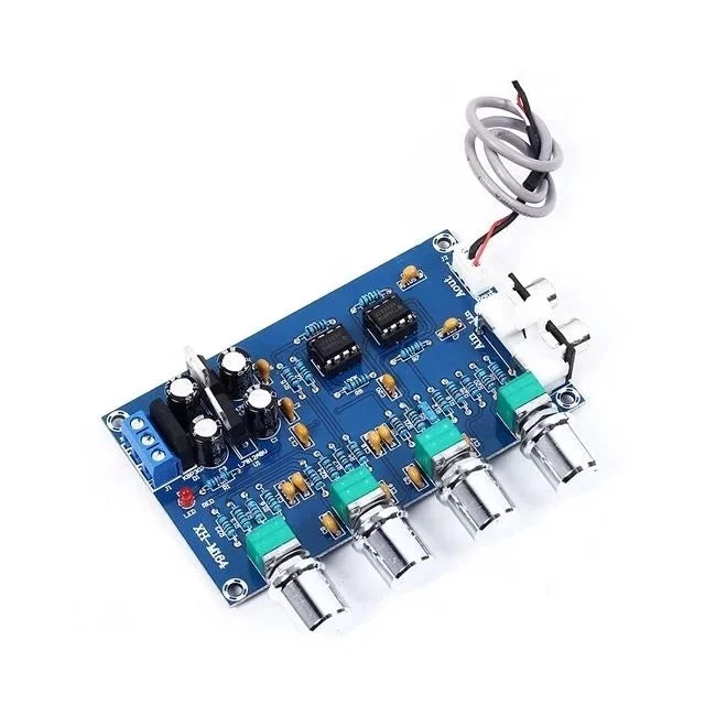 Custom NE5532 tone Preamplifier Board Audio equalizer Preamp Tone Control Pre audio amplifier board pcb assembly Manufacturer