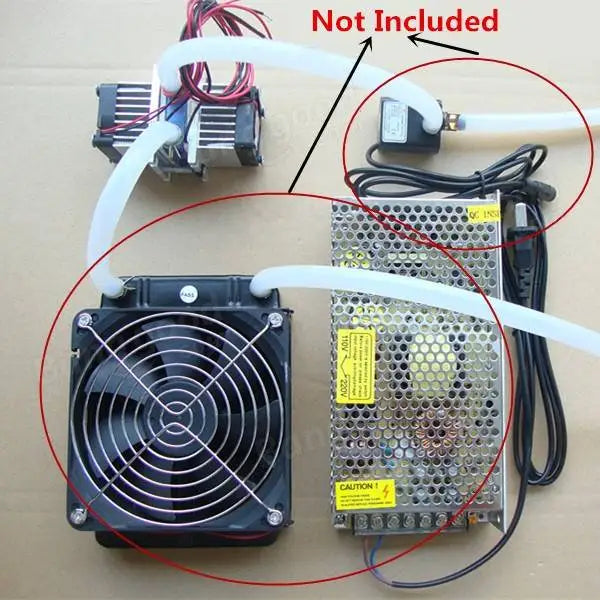 Custom DIY Thermoelectric Peltier Refrigeration Cooling System + Fan Kit Module Manufacturer