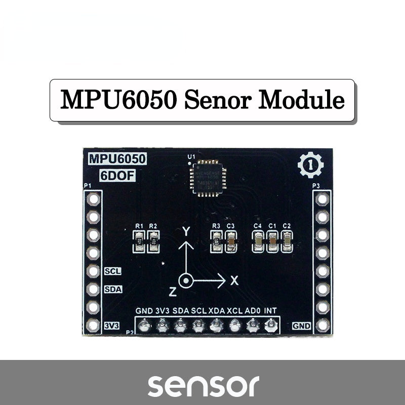 Lampad MPU6050 Sensor module 6DOF 3-axis gyroscope and 3-axis accelerometer developed by customize