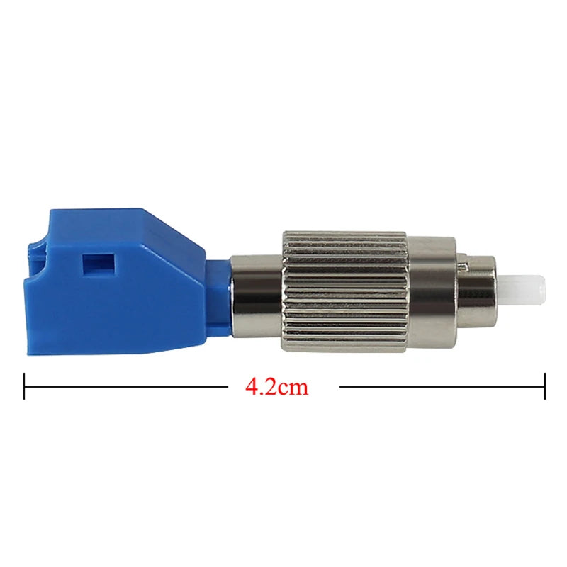 Custom 5PCS LC-FC adapter LC to FC Optical fiber adapter Fiber Optic LC-FC Male-Female Hybrid Adapter Fiber coupler Manufacturer