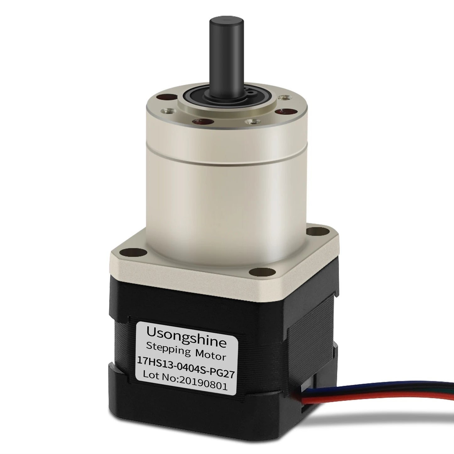 Custom Nema 17 Stepper Motor 17HS13-0404S-PG27 L=33mm w/ Gear Ratio 27:1 Planetary Gearbox 0.4A for CNC Robot/ 3D Printer Manufacturer