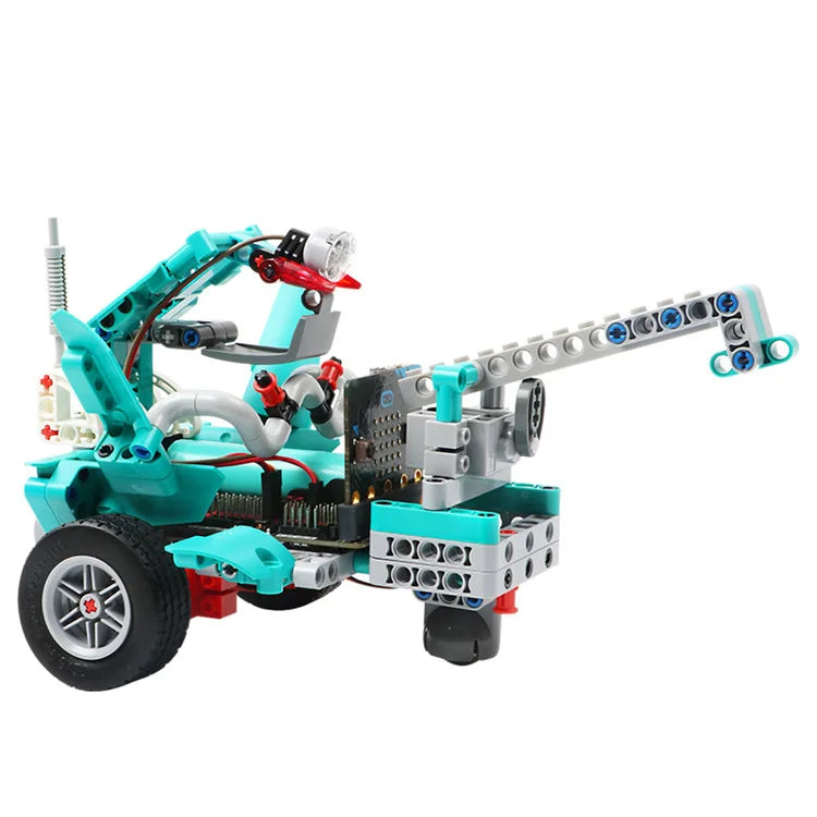 Custom Micro: Bit Programmable Building Blocks Smart Car Microbit Robot Kit DIY Splicing Four-in-One Manufacturer