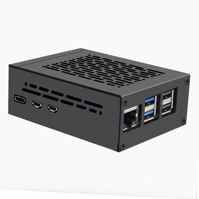 Custom Metal Case P580 for Raspberry Pi 5 & X1002 Board (NOT Support X1000/X1001/X1003 Board!!!) Custom