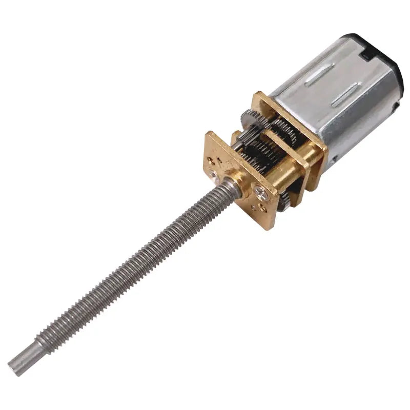 Custom GA12-N20-M3*34 Micro Reduction Gear Motor DC 3V 6V 12V Lengthening Thread Shaft Screw Motor with Metal Gear Wheel Manufacturer