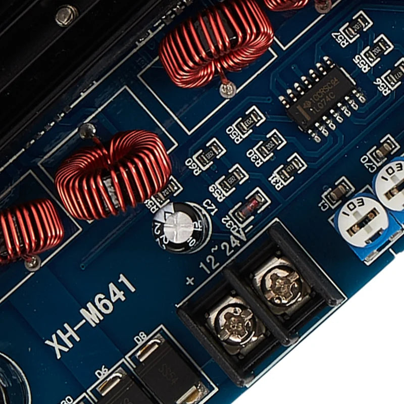 Custom LT-XH-M641 TPA3116D2 DC12V 24V 150W X 2 Audio Digital High Power 2 Channels Car Amplifier With Boost Board G2-010 Manufacturer