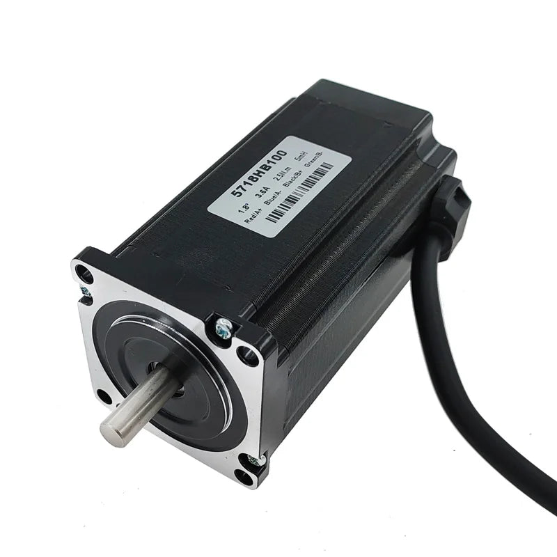 Custom 57BYG stepper motor 1.8 Degree 3.6A 2.5N.m 100mm 2 phase hybrid driver motor Nema 23 Step Motor Manufacturer