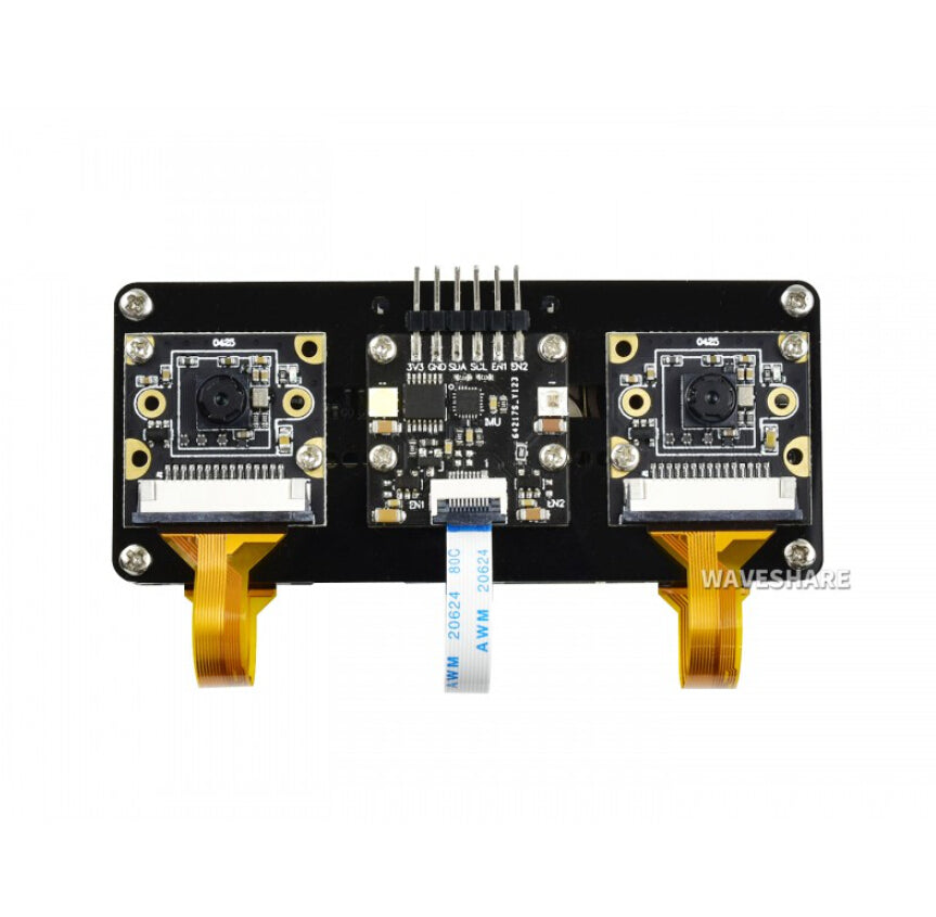 Binocular Stereo Vision Expansion Board For Raspberry Pi Compute Module Custom PCB wood router pcba pcba candy fang