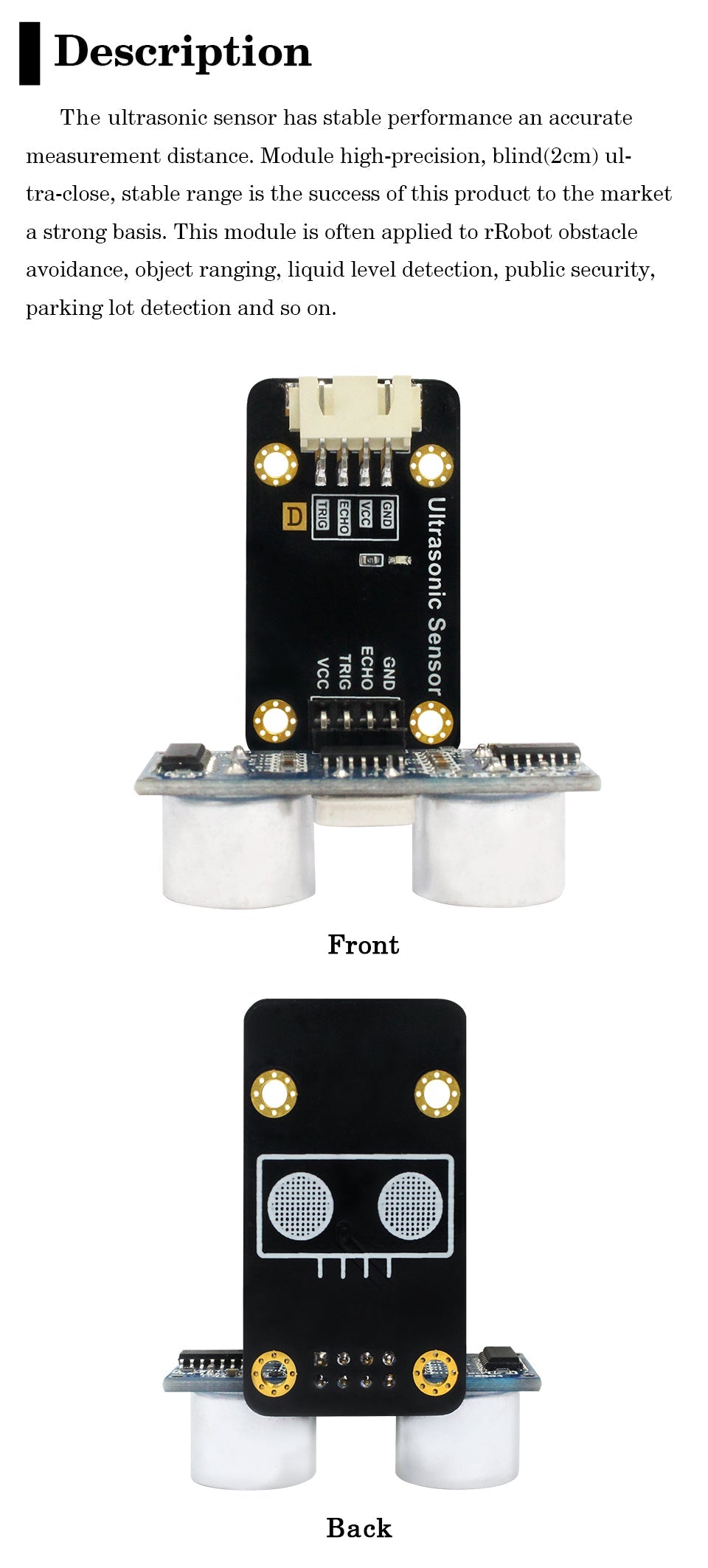 Custom PCB  HCSR04  Ultrasonic Senor Module Microcontroller Sensor for pyBoard  Micropython programming Board pcba infrared