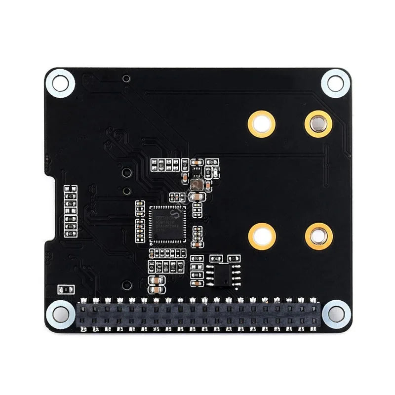 Custom Raspberry Pi 5 PCIe to M.2 NVMe Dual SSD Extension Board HAT+ with Boot From NVMe SSD Support