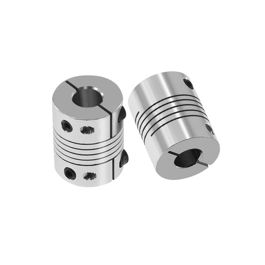 Custom 3D Printer T8 Lead screw rigid shaft coupler clamp stepper servo motor coupling D20L25 5x8x25mm for Ender 3 Ender 5 Manufacturer