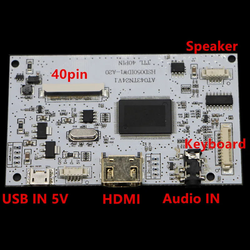 Custom HD-compatible + Audio LCD driver board + 4.3 inch LCD panel  480 * 272 USB 5V DYI kits for Raspberry Pi 3B 2 display Manufacturer