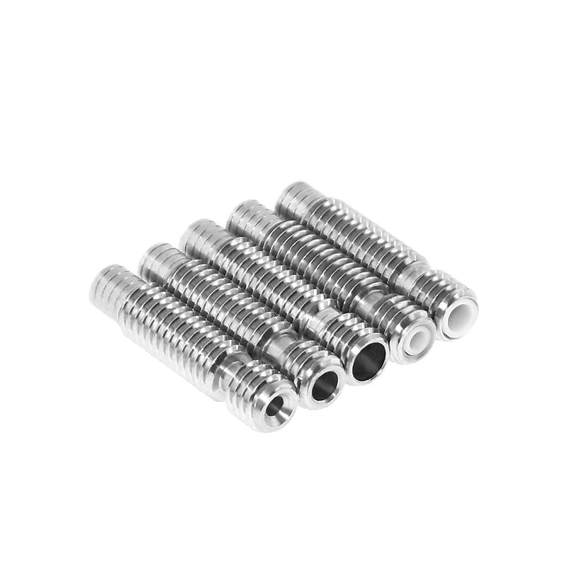Custom 3D Printer Part V6 Remote Throat Heat Break Hotend M6 For 1.75 /3.0/4.1mm Filament Stainless Steel 3D Printer parts v6 Throat Manufacturer