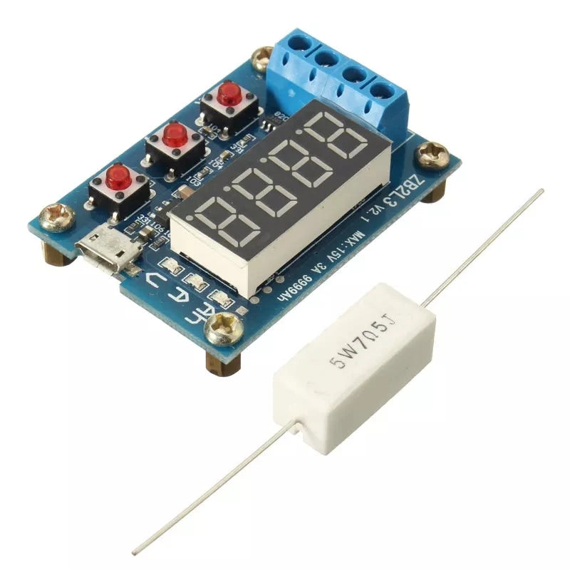 Custom LONTEN ZB2L3 Battery Capacity Tester External Load Discharge Type Module LED display Manufacturer