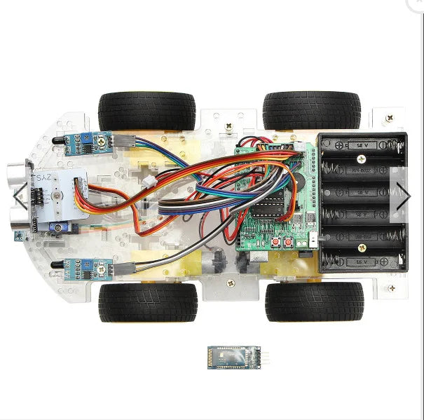 Custom Smart Car Kit Tracking Ultrasonic Obstacle Avoidance Programmable Robot Manufacturer