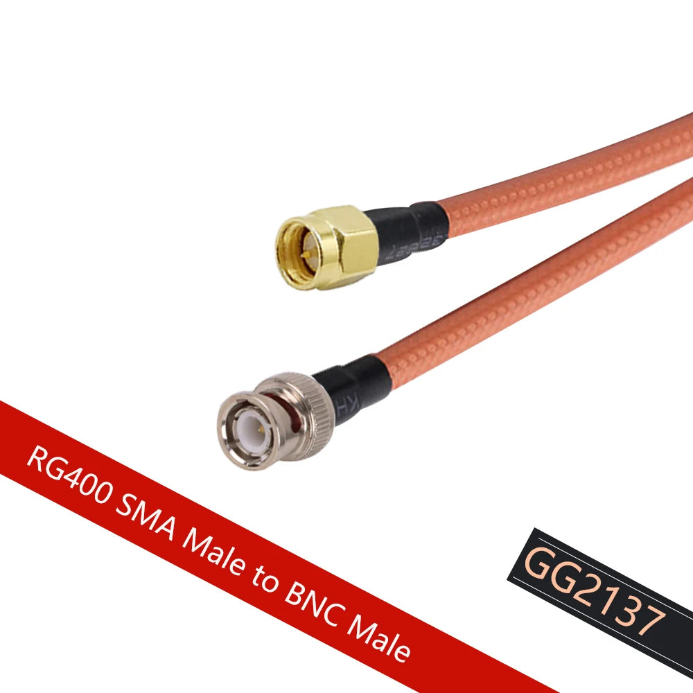 Custom Male to PL259 BNC Male Plug Low Loss 50 Ohm RF Coaxial Cable Jumper Adapter  RG400 Coaxial Cable Pigtail15CM 1M 3M 5M Manufacturer