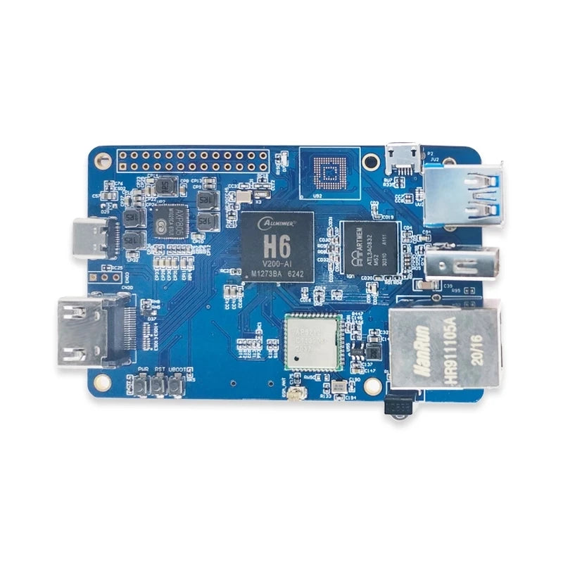 Custom Lctech Pi Allwinner H6 Linux Android Opensource Maker Development Board PK Raspberry Manufacturer