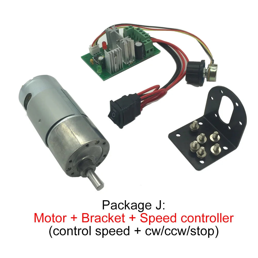 Custom JGB37-545 High Speed Electric Motors 7-960 rpm 12-36V High Torque Printer DC Motor Reduction 24V Gear Motor Manufacturer